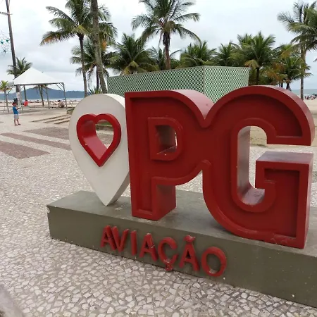 Ap-Praia Grande-Ar-Wi-Fi Exterior photo