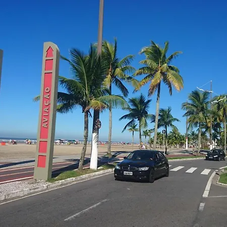 Ap-Praia Grande-Ar-Wi-Fi Exterior photo