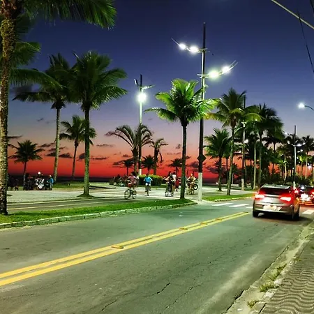 Ap-Praia Grande-Ar-Wi-Fi Exterior photo